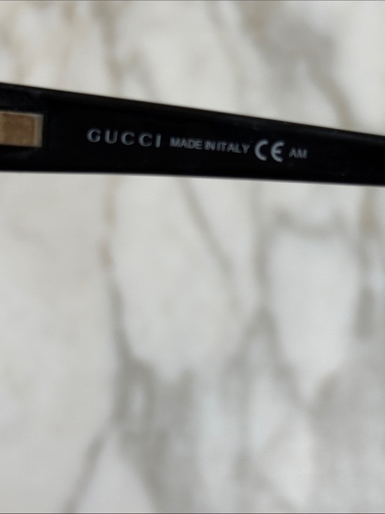 Gucci Black Glasses Frames with Gold Double-G Accent GG 3133 807 135 made Italy main image 10